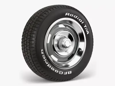 BFGoodrich GM Rally Trim Combo 3D model