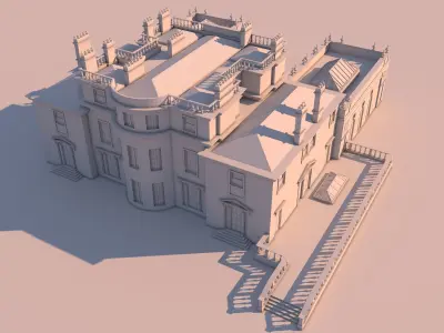 ST john lodge London 3D model