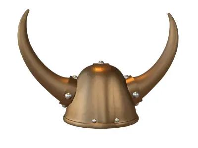 Viking Hat V1 010 Low-poly 3D model