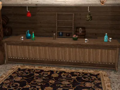 Skyrim Tavern The Elder Scrolls 3D model