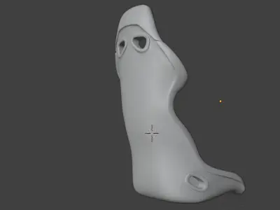 bucket seat for a racing car Free 3D print model