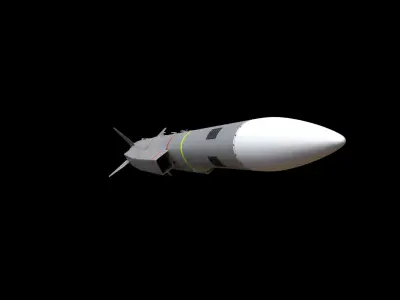 MBDA Meteor - BVR missile 3D model