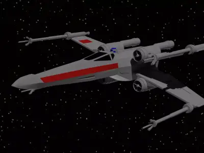 Star Wars - X Wing 3D model
