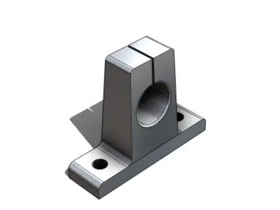 Suporte Apoio Eixo SA 20 Shaft Support SYR Linear 3D model
