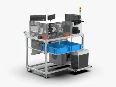 Marking Visual Inspection all-in-one Machine 3D model