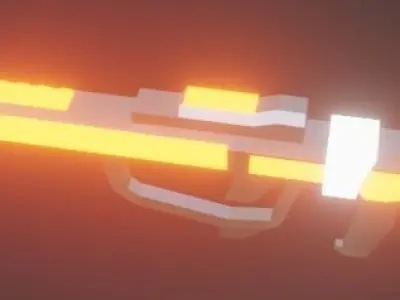 Juggernaut Gun Free low-poly 3D model