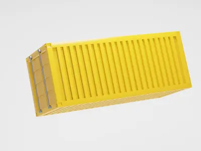 Shipping container 3D model