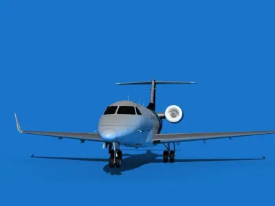 Embraer Praetor 600 V10 3D model