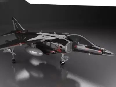 AIRCRAFT fighter jet Free 3D model