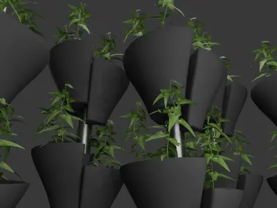 Snail Flower Pot Free 3D model