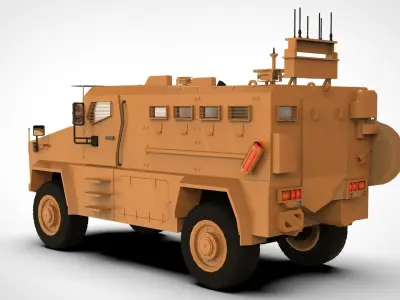 BMC Kirpi 2 Low-poly 3D model