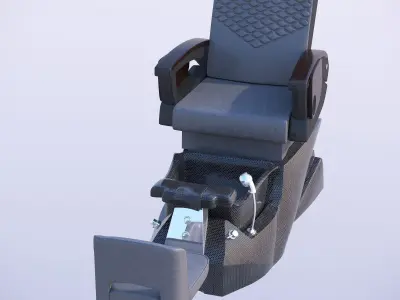Pedicure chair - Aka spa 3D model