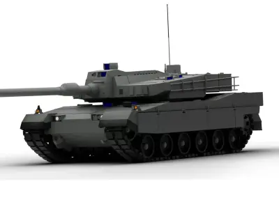 K2 Black Panther 3D model