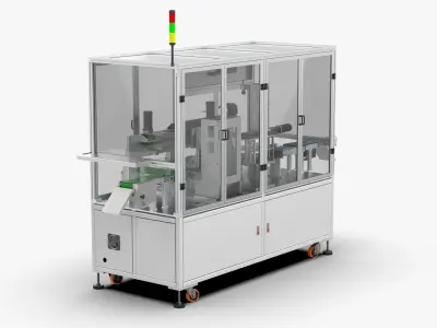 Lithium Battery Size Testing Machine 3D model