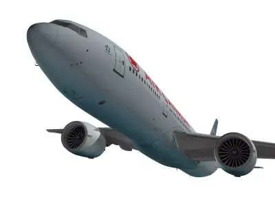 Boeing 777-200LR Air Canada 3D model