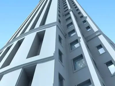 City Tower Building 77 3D model