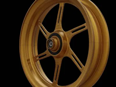 Motorcycle Mags Free 3D model