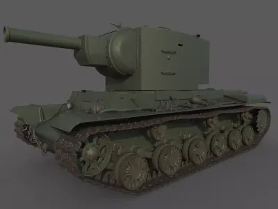KV 2 model 1940 3D model