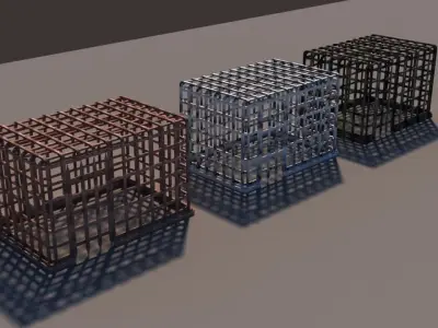 CAGEs cage 3D model