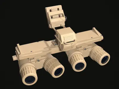 Night Vision Goggles PBG Game Ready Low-poly 3D model