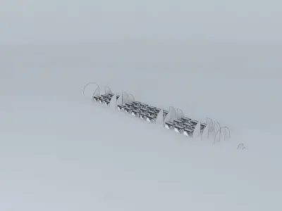 Boeing 777 200ER interior Free 3D model