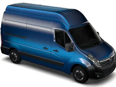 Vauxhall Movano L2H3 Van 2016 3D model