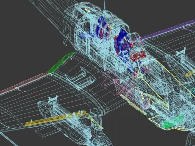 Ju87D - Ju87G2 Stuka 3D model