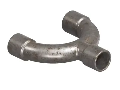 Rusty U Pipe Fitting 3D model