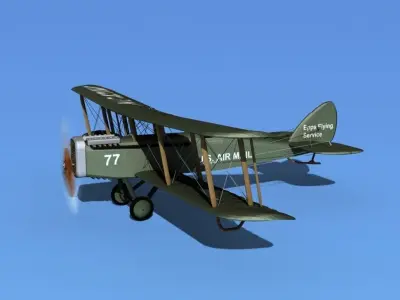 Airco DH-4 V02 US Air Mail 3D model