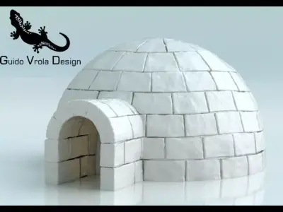Igloo 3D model