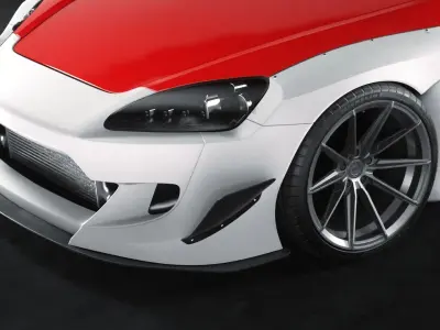 s2000 Pandem Bodykit 3D model