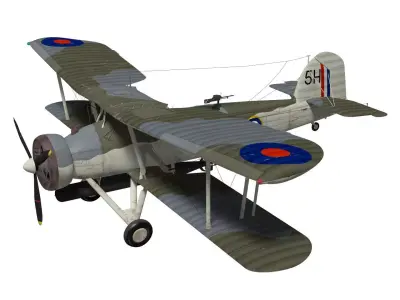 fairey swordfish Mk1 3D model