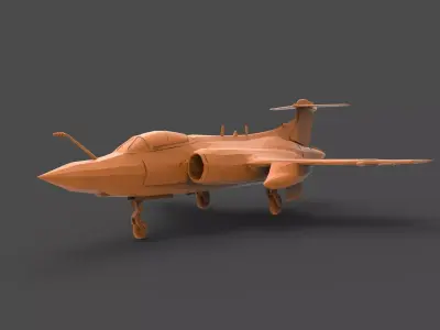 airplane mod1 3D print model