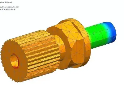 gas fill valve Free 3D model