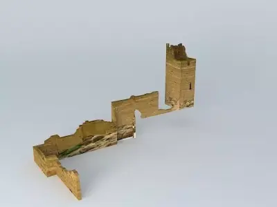 Castillo de Alhama Free 3D model