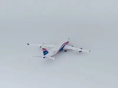 Arik Air Airbus A340-500 Free 3D model