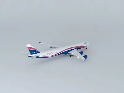 Arik Air A340-500 at JFK Free 3D model