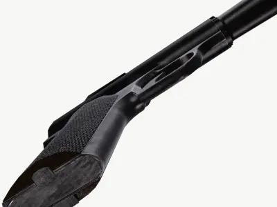 Astra 300 Gun Low-poly 3D model