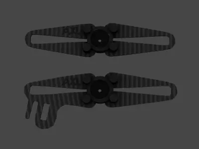 AXL Rac Link Low-poly 3D model