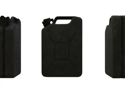 Military Fuel Can 3D Model  Tactical Jerry Can  Game Ready Low-poly 3D model
