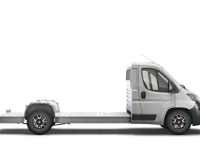 Fiat Ducato 3540 L4 platform cab 2021 3D model