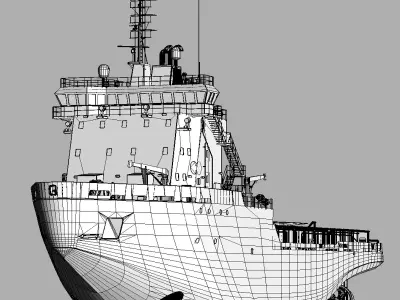 Icebreaker Tor Viking 3D model