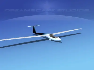 Centrair C-101 Pegase V05 Low-poly 3D model