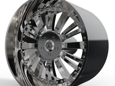 ASANTI AF113 WHEEL 3D MODEL 3D model