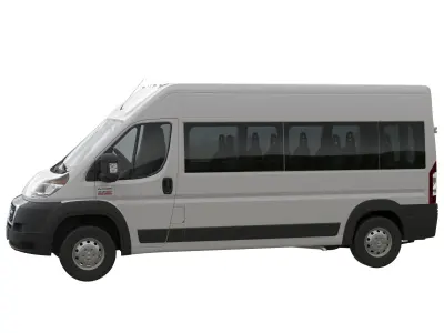 RAM PROMASTER 3500 Window Van 159 3D model