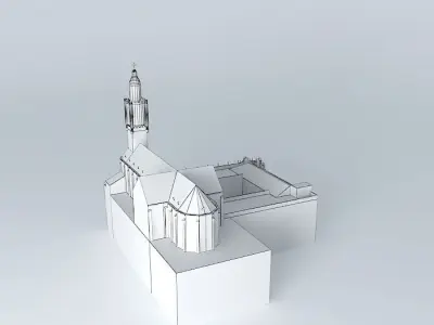 Church and Convent of Our Lady of Carmen Free 3D model