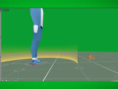 Comet Goldfish Low-poly 3D model