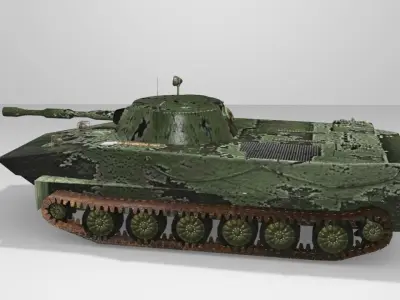 PT-85 North Korea Low-poly 3D model