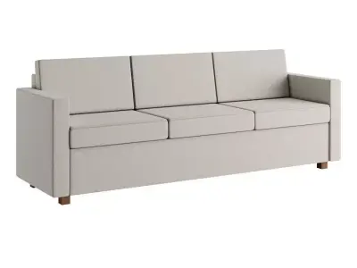 Basic Sofa Free 3D model