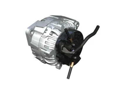 Alternator 3D model